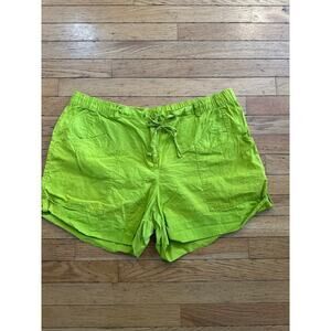 Womens Size 16 New York & Co Linen Shorts